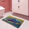 Carpets Colorful Mountain View Marble Door Mat Hallway Balcony Kitchen Mats Er Anti-slip Modern Rug Living Room Bathroom Carpet