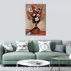 花瓶のバラピエール・オーギュスト・ルノワール絵画風景キャンバスアート手描き油アートワークモダンな家の装飾