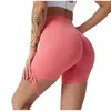 Shorts pour femmes Leggings de sport taille haute Opa BuPush Up Booty sans couture Compression Gym pantalons courts pour l'entraînement de Yoga