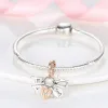 Voor pandora bedels sterling zilveren kralen Flower Family Tree European Bead Charm