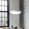 Pendant Lamps Modern LED Nordic Contracted Living Room Bedroom Restaurant Circular Creative Indoor Lighting Decorative Luminaire