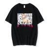 Мужские футболки с бензопилой Man Denji Power Anime Prints Негабаритная футболка для женщин мужчина хлопковые футболки Tees Tops Streetwear Harajuku 230707