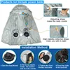 Blazers d'été pour hommes, gilet Cool, ventilateur de refroidissement portable, vêtements climatisés, gilet de construction de refroidissement par évaporation pour hommes