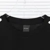 BLCG LENCIA 2023 Summer New 250g 100% Cotton T-shirt Men High Quality Print Color Sleeve Drop Tshirts Oversize Tops 202362