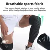 Knee Pads Soft Non-Slip Breathable Braces Compression Sleeve Collision Avoidance Kneepad For Baseball Running Cycling