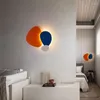 Lampada da parete Lampade a LED colorate moderne creative per soggiorno Televison Sfondo Corridoio Luci Decorazioni per la casa Sconce Apparecchio