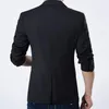 Ternos masculinos casuais slim fit formal terno de um botão blazer casaco jaqueta tops masculino casamento smoking masculino M -3XL