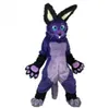 Cadılar Bayramı Rbbit Fox Maskot Kostümleri Karikatür Karakter Kıyafet Takım Xmas Açık Partisi Kıyafet Yetişkin Boyutu Promosyon Reklam Giysileri