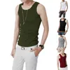 Canottiere da uomo 2023 Uomini che corrono Modal Full Stretch Gilet sportivo da corsa Fitness Cool Summer Top Gym Slim Casual Canotta maschile