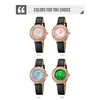 Relojes de pulsera SKMEI Fashion Light Luxury Ladies Watch Shine Natural Mother Shell Dial Impermeable Acero inoxidable Tendencia Cuarzo 1978