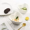 Cuencos con cuentas Dot Love, cuenco de cerámica, vajilla para el hogar, exquisito desayuno, pan, porcelana blanca, plato para ensalada, platos de cocina, juego de cocina