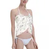 Vrouwen Badmode Sexy Vrouwen Cartoon Schapen Sheer Kaftan Sarong Strand Dragen Dier Leuke Bikini Cover-Up Rok Lace-up