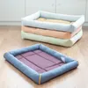 Chenils quatre saisons chauds produits pour animaux de compagnie pour petit moyen grand chien lit doux chiens lavable maison chat chiot coton chenil tapis