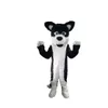 Halloween Husky Wolf Mascot Costumes Personaggio dei cartoni animati Outfit Suit Xmas Outdoor Party Outfit Abbigliamento pubblicitario promozionale per adulti