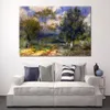 High Quality Handmade Pierre Auguste Renoir Painting Sunny Landscape Modern Canvas Artwork Wall Decor