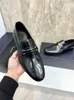 5A Original BOX Klassische Herren-Designer-Kleiderschuhe aus echtem Leder, luxuriöse Brogue-Doppelschnalle, Mönchsriemen, Metallschnalle, Business-Büro, Hochzeit, formelle Schuhe