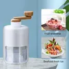 Ice Cream Tools Portable Ice Crusher Homemade Slushies Ice Cream Hand Shaved Snow Cone Machine Without Electricity Practical Slushies Diy Device 230707