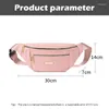 Bolsas de cintura moda bolsa de luxo com zíper no peito esporte viagem menina bolso na barriga quadril bum telefone Fanny Pack para mulheres meninas