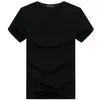 Abiti da uomo NO.2 A1483 Linea di design creativo semplice T-shirt in cotone tinta unita T-shirt da uomo manica corta stile arrivo