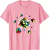 Jeans Exploderende Rubix Rubiks Rubics Cube Aanwezig Cadeau voor Kinderen Tshirt Fiess Strakke T-shirts Klassieke Tops Tees Katoen Mannen Casual