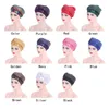 Vêtements ethniques Africain Auto Gele Nigerian Headtie Fashion Rhinestone Women's Turban Cap Foulard musulman Bonnet Prêt à porter Hijab Mariage