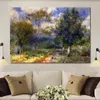 High Quality Handmade Pierre Auguste Renoir Painting Sunny Landscape Modern Canvas Artwork Wall Decor