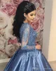 Arabisk spetsboll quinceanera ren lång satin ruched applikation pärlstav söt 16 klänning vestido formell parti prom aftonklänning