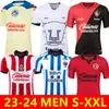 23/24 Chivas Atlas FC maglie da calcio Club America Jersey 2023 2024 LIGA MX Tigres UANL casa lontano Messico Cruz Azul maglie da calcio