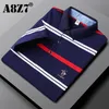Blazers 2022 New Summer Men Classic Striped Polo Mens Cotton Shortsleeved Embroidered Business Casual Hot Polo Shirt Male Dropshipping