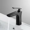 Bathroom Sink Faucets Basin Faucet Solid Brass Mixer Tap & Cold Deck Mounted Single Handle White Gold/Chrome/Black Finished