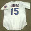 N York Vintage Baseball Jersey 14 GIL HODGES 1962 15 JERRY GROTE 1969 16 DWIGHT GOODEN 1985 17 KEITH HERNANDEZ 18 DARRYL STRAWBERRY 20 HOWARD JOHNSON AGEE JONES