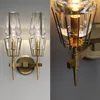 Wandlamp Vintage Driepoot Staande Lampen Zwarte Veer Glazen Bol Smeedijzer