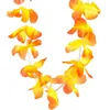 Dekorativa blommor 36/50 st hawaiisk krans Leis krans konstgjorda halsband Hawaii vårsommarfest Bröllopstillbehör Strandnöje