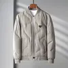 Parkas pour hommes Designer Veste pour hommes Manteaux courts pour hommes de luxe 2023 Nouveaux vêtements d'hiver Épaissi Collier de baseball Vêtements d'extérieur Jacketsganm