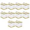 Bougeoirs 10 PCS Lanterne Flottante Papier Lumière Décor Krathong Rivière Chinoise