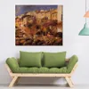 Ręcznie robione obrazy Pierre Auguste Renoir z tarasami w Cagnes krajobraz płótno do dekoracji ścian biurowych