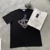 Tutti i tipi di magliette T-shirt da uomo firmate T-shirt in bianco e nero coppie in piedi per strada T-shirt estiva taglia S-S-XXXXXL PRA BUBUBUBU 02