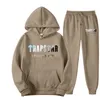 Men's Tracksuits Trapstar Tracksuit 2 Pieces Set Unisex Hoodies Fleece Sweatshirt+Pants Suit Hoodie Sportswear Jogging Men's Sets 2022 New Brand