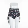 Aktive Shorts OEING Sommer Nahtlose Mode Yoga Camouflage Druck Hosen Weiche Sportbekleidung Nackt Gefühl Atmungsaktive Strumpfhosen Gym Fitness