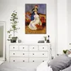 ピエール・オーギュスト・ルノワールの有名な絵画髪飾り印象派の風景手描きの油アートワーク家の装飾