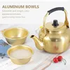 Bols 4 Pcs Riz Japonais Petit Cornichon En Acier Inoxydable Verre Style Coréen Soupe Salade Multi-fonction Bol