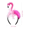 Bandanas Flamingo Bandband Festival Accessoires Cadeaux d'été Pobines Pink Pink Scrunchie Decor