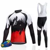 Conjuntos de corrida sublimação respirável zíper completo bib conjunto de bicicleta roupas jersey moletom masculino justo roupas de ciclismo de secagem rápida