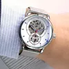 Armbandsur ORKINA Transparent Fodral 2023 Mode Herr Klockor Topp Mekaniskt Skelett Automatisk Självvind Clock Man