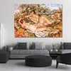 Die großen Badegäste (die Nymphen) Pierre Auguste Renoir Gemälde Landschaften Leinwandkunst Handgemaltes Ölkunstwerk Moderne Heimdekoration