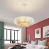 Pendant Lamps LED Lamp Modern Bedroom Chandelier Warm And Romantic Nordic Children's Room Lighting Creative Personality Decorative