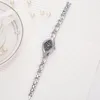 Wristwatches Women Quartz Watch Fashion Watches P128 Jewelry Bracelets Women's Rhinestone