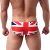 Badkläder för män Storbritannien US Flagga Badbyxor för män Sexiga Bikini Mini badbyxor för ungdomar Pojkar Baddräkt Baddräkt Strandshorts