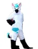 Trajes de mascote de lobo fofo adulto de qualidade halloween roupa de personagem de desenho animado roupa de festa ao ar livre de natal tamanho adulto roupas de publicidade promocional