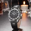 Wristwatches KIMSDUN Top Brand Trend Luxury Sports Astronaut Automatic Mechanical Men's Watch Luminous Leather Strap Casual Gift Clock
